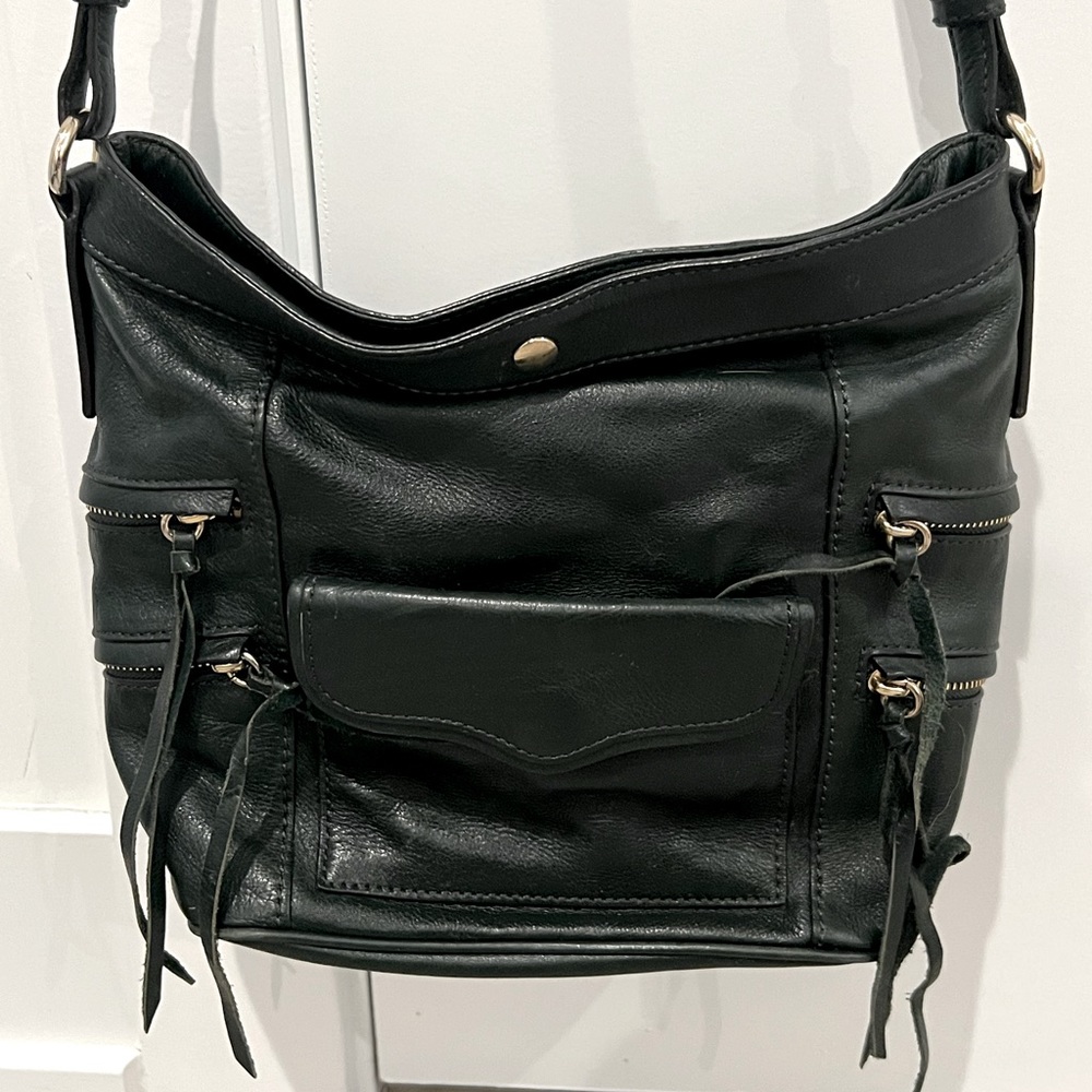 Rebecca Minkoff Green shoulder/crossbody bucket bag